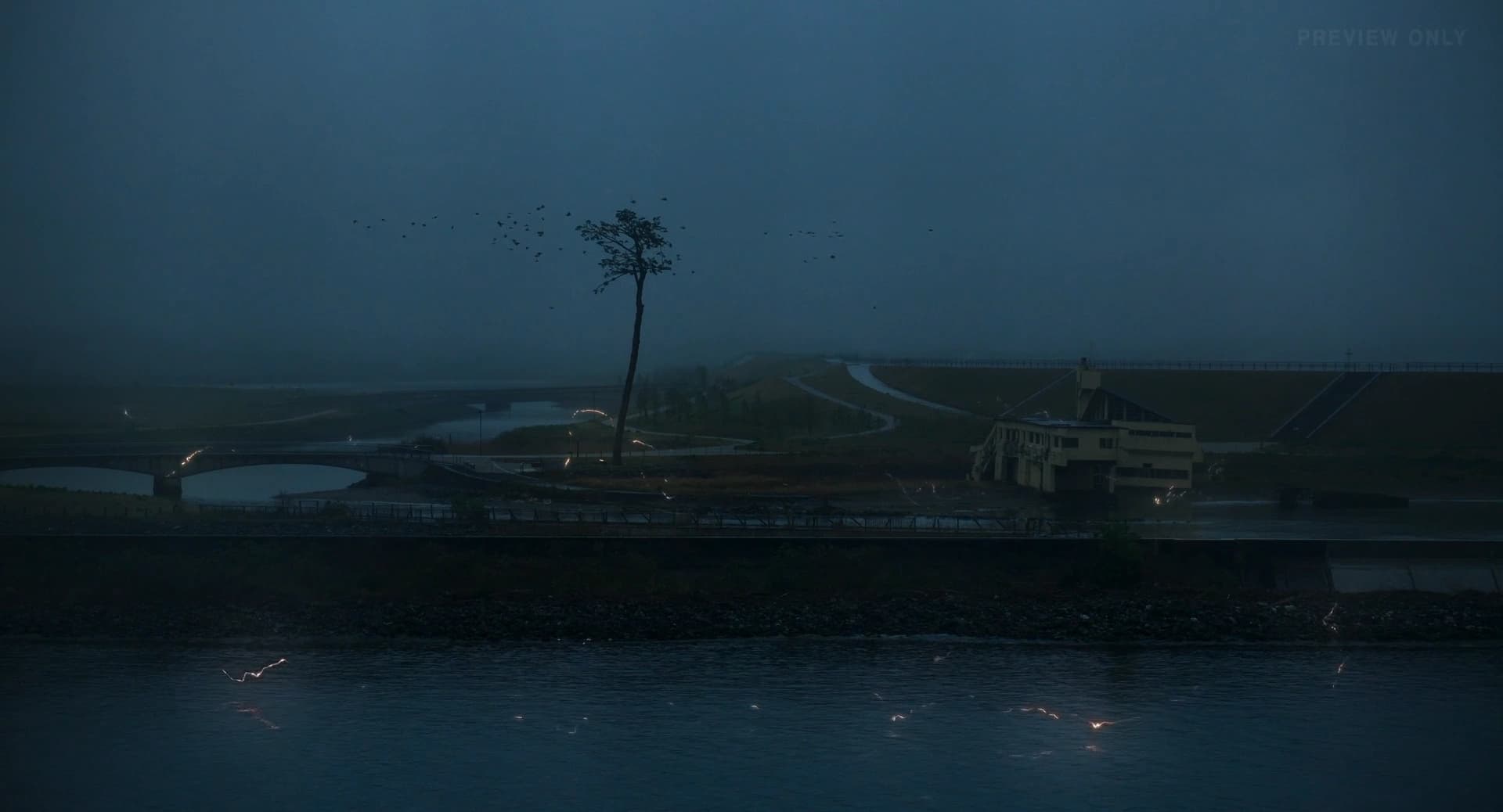 Last Shadow At First Light 08 Birds In Flight Simulation Nervous Fx Vfx