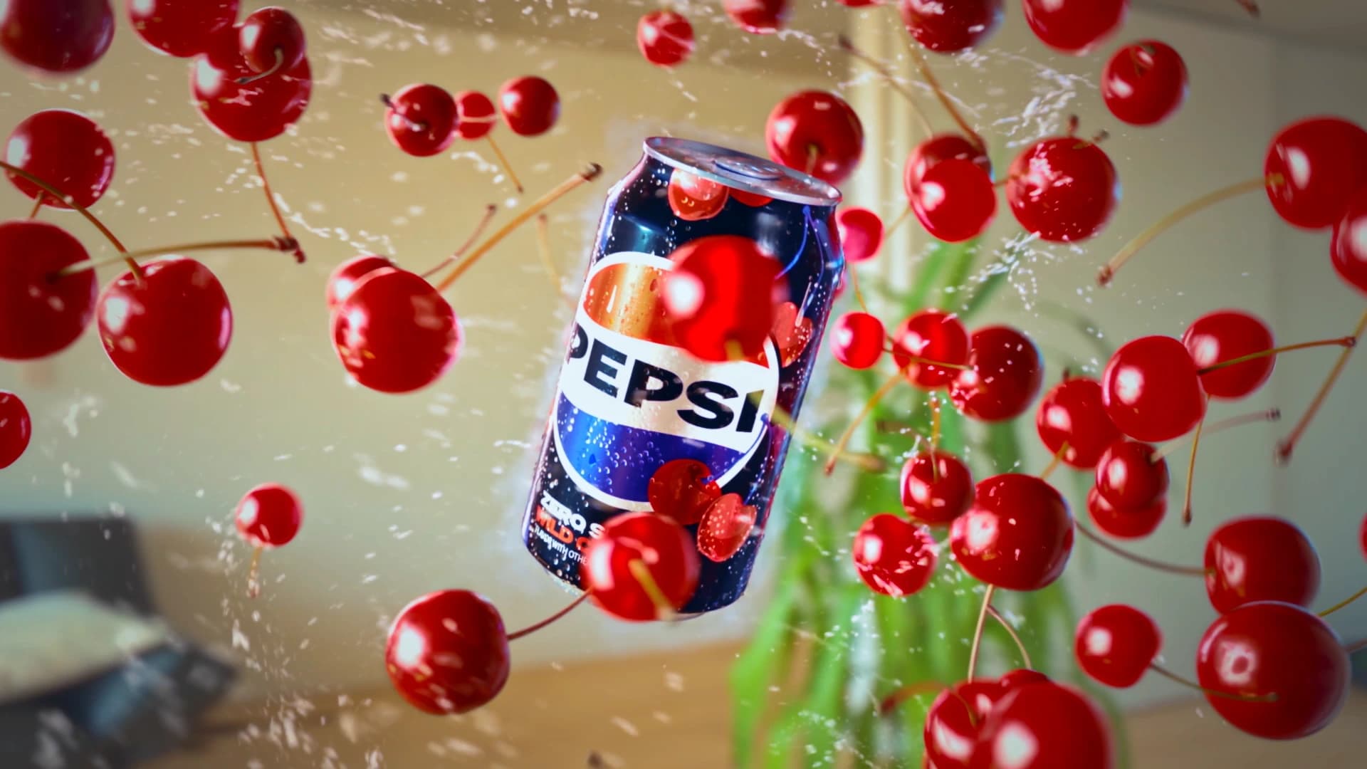 Pepsi Titan Sizzle 03 Effect Sim Cherry Explosion Burst Nervous Fx Vfx