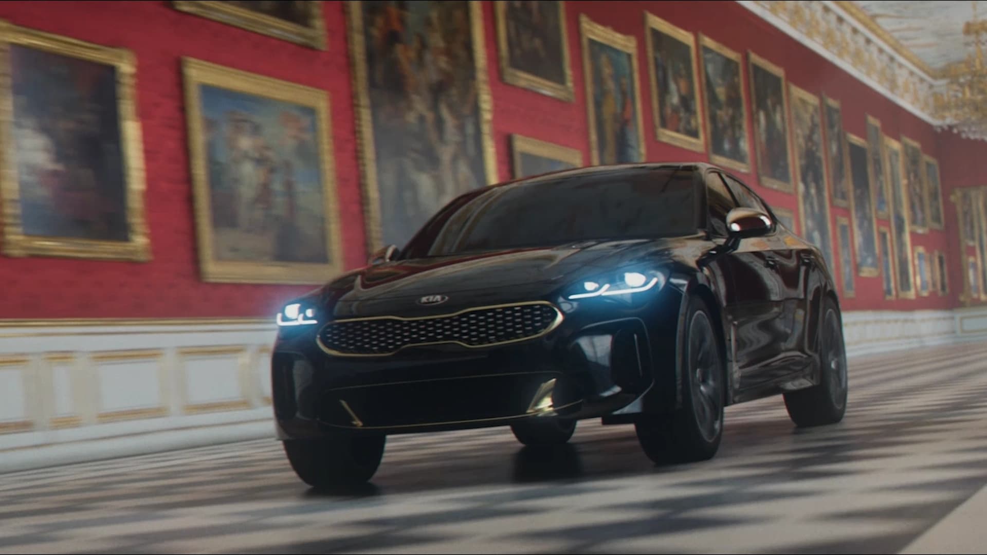 Car In Museum Full CGI