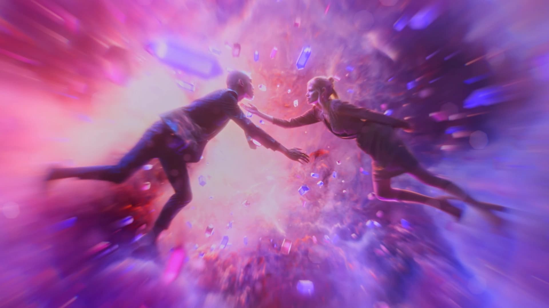Couple Together Crystals 3D VFX