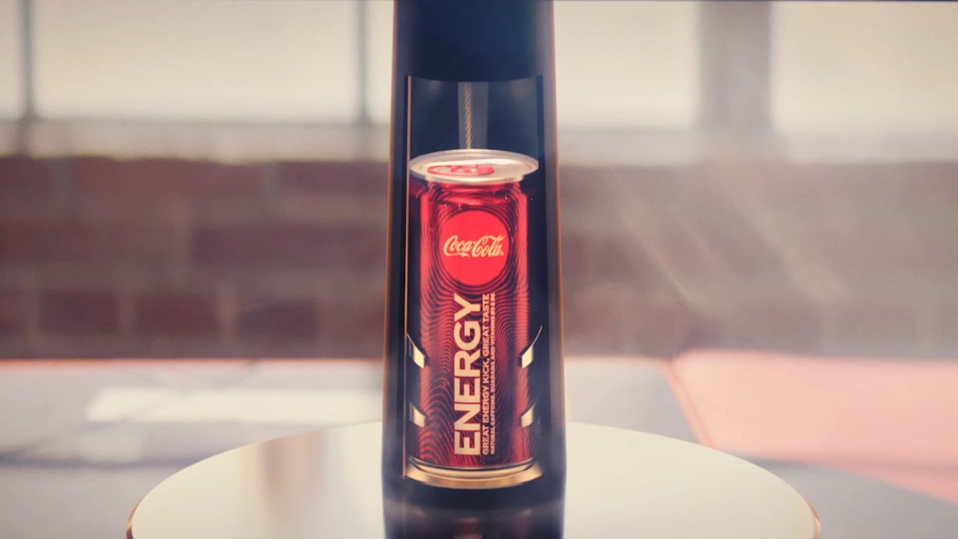 Coca Cola Energy 02 Can Machine Computer Screen Robot Arm 3d Animation Cgi Environment Nervous Fx Vfx